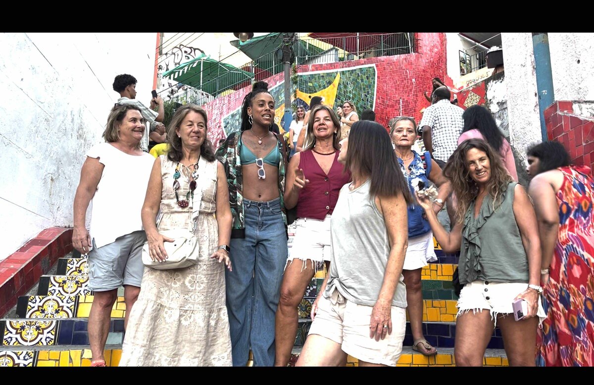 Copacabana boardwalk Burle Marx mosaics